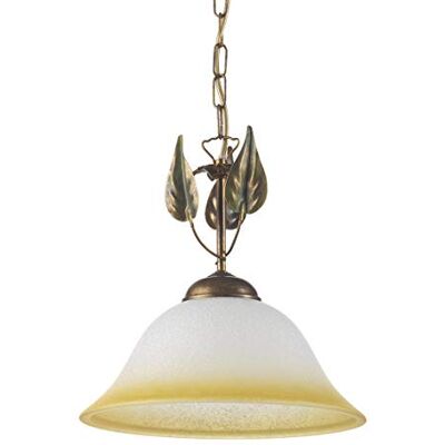 Philips Vintage Bärnstensfärgad Glashänglampa Philips Vintage Bärnstensfärgad Glashänglampa