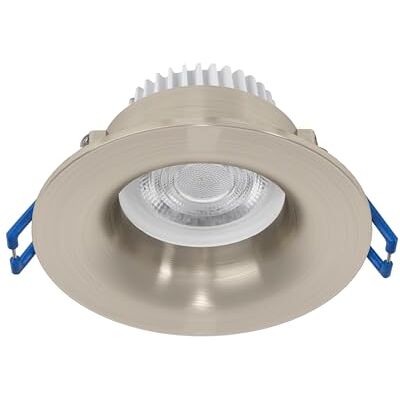 EGLO LED infälld spotlight Salabate, Ø 8,8 cm, takspot badrum, platt takstrålkastare, aluminium silver, varmvit, neutralvit, kallvit, IP65 EGLO LED infälld spotlight Salabate, Ø 8,8 cm, takspot badrum, platt takstrålkastare, aluminium silver, varmvit, neutralvit, kallvit, IP65