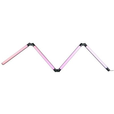Grundig LED-golvlampa RGB LED golvlampa med 24 lägen och musiksensor flerfärgad golvlampa med fjärrkontroll vikbar LED-golvlampa 137 cm svart Grundig LED-golvlampa RGB LED golvlampa med 24 lägen och musiksensor flerfärgad golvlampa med fjärrkontroll vikbar LED-golvlampa 137 cm svart