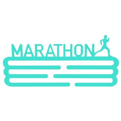 WELL HOME MOBILIARIO & DECORACIÓN Well Home Marathon Turkos medalj med kapacitet för 15 medaljer 30 x 13,5 cm present till löpare WELL HOME MOBILIARIO & DECORACIÓN Well Home Marathon Turkos medalj med kapacitet för 15 medaljer 30 x 13,5 cm present till löpare