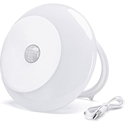 Glowster LED-nattljus med automatisk sensor, energibesparing och ljusstyrka perfekt för sovrum och hall. Glowster LED-nattljus med automatisk sensor, energibesparing och ljusstyrka perfekt för sovrum och hall.