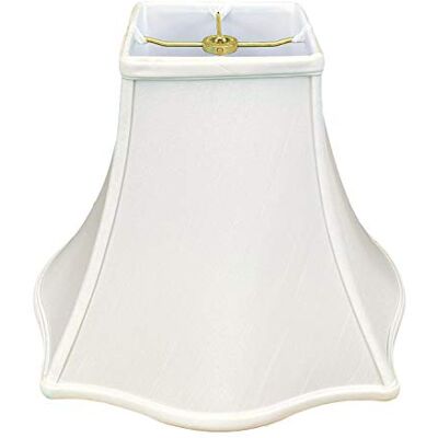 Royal Designs, Inc. Royal Designs lampskärm, kvadratisk, glas, vit, 7 x 16 x 12,75 Royal Designs, Inc. Royal Designs lampskärm, kvadratisk, glas, vit, 7 x 16 x 12,75