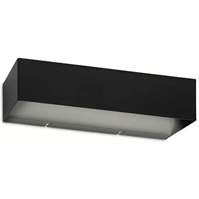 BRILONER -Badrumslampa vägg LED, LED vägglampa inomhus, vägglampa utomhus, neutralt vitt ljus, IP44 stänkskydd, svart BRILONER -Badrumslampa vägg LED, LED vägglampa inomhus, vägglampa utomhus, neutralt vitt ljus, IP44 stänkskydd, svart
