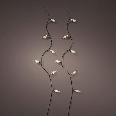 Zarivy Varmvit LED-girlang, perfekt för stämning i dina utrymmen. Med 8 funktioner och en vacker blinkande effekt, perfekt för inomhusbruk. Längd 1 790 cm och kvalitet garanteras. Zarivy Varmvit LED-girlang, perfekt för stämning i dina utrymmen. Med 8 funktioner och en vacker blinkande effekt, perfekt för inomhusbruk. Längd 1 790 cm och kvalitet garanteras.