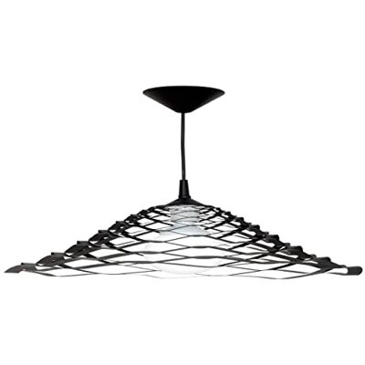 Homemania HOMAX_4252 Ara hängande lampa svart metall, plast, 40 x 40 x 70 cm Homemania HOMAX_4252 Ara hängande lampa svart metall, plast, 40 x 40 x 70 cm