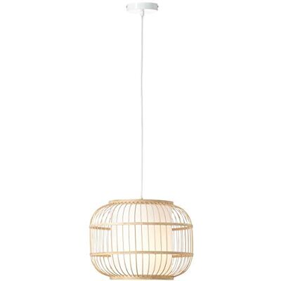 Brilliant Lysande ben pendellampa 40 cm natur/vita innerlampor, pendellampor 1 x A60, E27, 40 W, lämplig för normala lampor (ingår ej) A++ justerbar i höjd/kabel förkortbar Brilliant Lysande ben pendellampa 40 cm natur/vita innerlampor, pendellampor 1 x A60, E27, 40 W, lämplig för normala lampor (ingår ej) A++ justerbar i höjd/kabel förkortbar