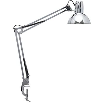 Maul Bordslampa study Krom, E27, Utan Belysningsarmatur, Klämmfot, Förkromad, 8230796 Maul Bordslampa study Krom, E27, Utan Belysningsarmatur, Klämmfot, Förkromad, 8230796