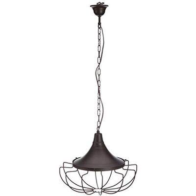 Homemania HOMAX_4479 Perseus hängande lampa svart metall, 38 x 38 x 95 cm Homemania HOMAX_4479 Perseus hängande lampa svart metall, 38 x 38 x 95 cm