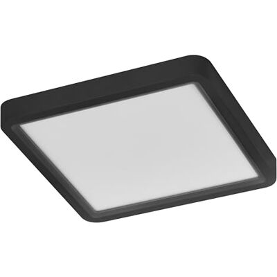 OSRAM ORBIS Quickfix 245x245mm LED Taklampa, 20W, 3000K varmvit, 2100lm, Click-DIM, Svart, Plast/Metall OSRAM ORBIS Quickfix 245x245mm LED Taklampa, 20W, 3000K varmvit, 2100lm, Click-DIM, Svart, Plast/Metall