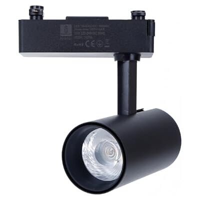VoltShine 10 W LED-spotlight, svart design, effektiv belysning, idealisk för kommersiella utrymmen och inredning. VoltShine 10 W LED-spotlight, svart design, effektiv belysning, idealisk för kommersiella utrymmen och inredning.