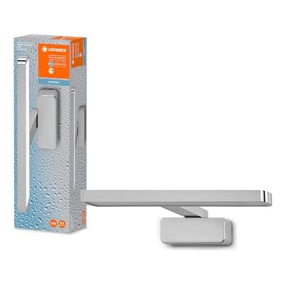 LEDVANCE orbis skiva bar badrum spegel ljus 400 mm, krom, 6w, 720 lm, varm till kallt vitt vitt ljus, kontrollerbara, vägg- och spegelmontering, IP44-skyddsklass, 3000k-4000k LEDVANCE orbis skiva bar badrum spegel ljus 400 mm, krom, 6w, 720 lm, varm till kallt vitt vitt ljus, kontrollerbara, vägg- och spegelmontering, IP44-skyddsklass, 3000k-4000k