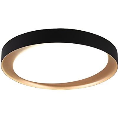RL LIVE YOUR LIGHT Reality Leuchten LED-taklampa Zeta R62712402, plast svart eller guld, inkl. 24 watt LED, fjärrkontroll RL LIVE YOUR LIGHT Reality Leuchten LED-taklampa Zeta R62712402, plast svart eller guld, inkl. 24 watt LED, fjärrkontroll