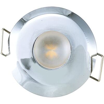 Heitronic LED-ljuspunktset, metall, 15 W, kromad, 9 Heitronic LED-ljuspunktset, metall, 15 W, kromad, 9