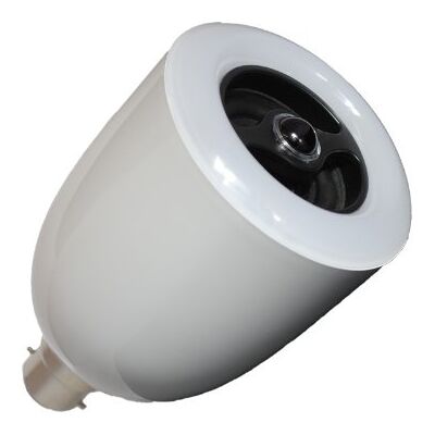 HASLED B22 9 Watt LED Bluetooth-lampa, vit HASLED B22 9 Watt LED Bluetooth-lampa, vit