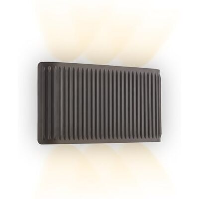 BRILONER – batteri vägglampa inomhus med touch, dimbar, varmt vitt ljus, upp/downlight, 6 linser, vägglampa utan strömanslutning, LED-vägglampa batteri, vardagsrum, 17,5 x 9 x 4,5 cm, antracit BRILONER – batteri vägglampa inomhus med touch, dimbar, varmt vitt ljus, upp/downlight, 6 linser, vägglampa utan strömanslutning, LED-vägglampa batteri, vardagsrum, 17,5 x 9 x 4,5 cm, antracit