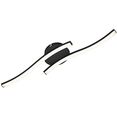 BRILONER Lampor – LED-taklampa, 2 lampor, 12 watt, 960 lumen, 3 000 Kelvin, svart, 55 x 120 x 72 mm (L x B x H) BRILONER Lampor – LED-taklampa, 2 lampor, 12 watt, 960 lumen, 3 000 Kelvin, svart, 55 x 120 x 72 mm (L x B x H)