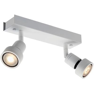 SLV Puri 2/Intern belysning, yta, väggmonterat ljus, takspot/GU10 50 W vit, aluminium, 50 W SLV Puri 2/Intern belysning, yta, väggmonterat ljus, takspot/GU10 50 W vit, aluminium, 50 W