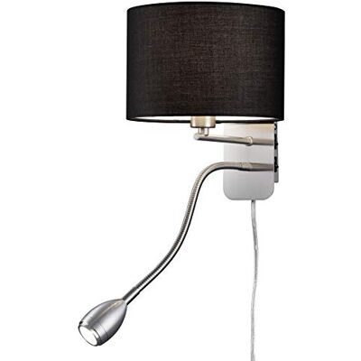 Trio Leuchten vägglampa hotell svart Trio Leuchten vägglampa hotell svart