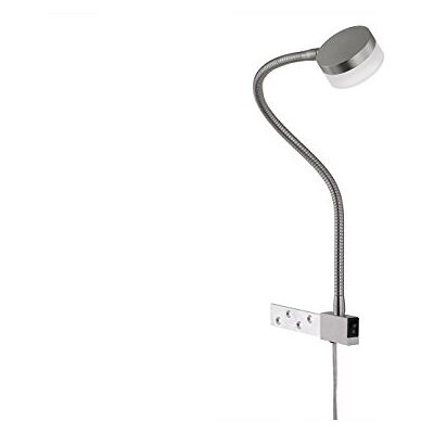 Fischer & Honsel Fiskare och hona lög väggfläck, metall, 5 W, nickelfärger Fischer & Honsel Fiskare och hona lög väggfläck, metall, 5 W, nickelfärger