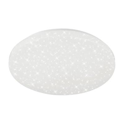 BRILONER Leuchten – LED-badrum, badrum inklusive stjärndekor, taklampa 18 watt, IP44, 2200 lumen, 4 000 Kelvin, vit, 385 x 75 mm (DxH), 2360-016 BRILONER Leuchten – LED-badrum, badrum inklusive stjärndekor, taklampa 18 watt, IP44, 2200 lumen, 4 000 Kelvin, vit, 385 x 75 mm (DxH), 2360-016