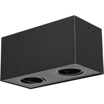 Glowster Metallic downlight tvåvägs yta GU10 x 2 (ingår ej) Glowster Metallic downlight tvåvägs yta GU10 x 2 (ingår ej)