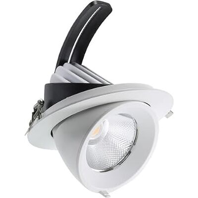 VoltShine 30 W 6 000 K vridbar LED-downlight, perfekt för kommersiell belysning och bostadsutrymmen. VoltShine 30 W 6 000 K vridbar LED-downlight, perfekt för kommersiell belysning och bostadsutrymmen.
