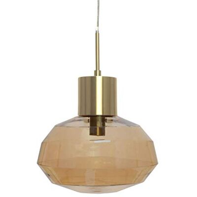 One Couture glaslampa lampa hängande lampa guld modern vardagsrumslampa brun One Couture glaslampa lampa hängande lampa guld modern vardagsrumslampa brun