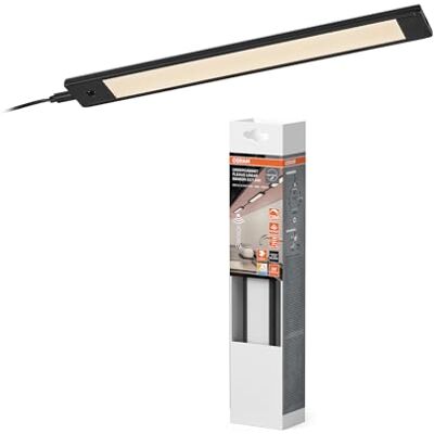 OSRAM Flexus LINEAR Under-skåpsbelysning 4,2W, 150lm, CCT 2700-5000K, dimbar, Svart, Alu/ABS, Sensor OSRAM Flexus LINEAR Under-skåpsbelysning 4,2W, 150lm, CCT 2700-5000K, dimbar, Svart, Alu/ABS, Sensor
