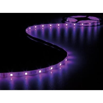 Perel VELLIGHT LEDS18RGB set med flexibel LED-skena, styrenhet och strömförsörjning, utan beläggning, RGB, 150 LED, 12 VDC, 5 m 176072 Perel VELLIGHT LEDS18RGB set med flexibel LED-skena, styrenhet och strömförsörjning, utan beläggning, RGB, 150 LED, 12 VDC, 5 m 176072