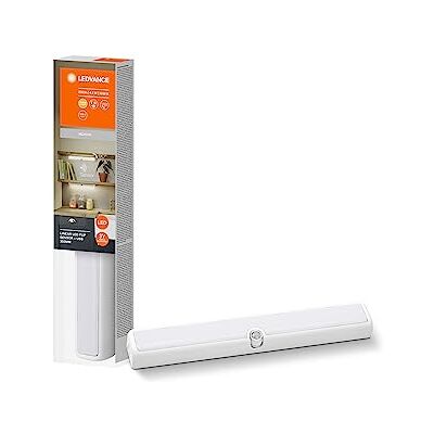LEDVANCE LINEAR LED FLIP underskåpbelysning, 4,5W, 270lm, varmvitt ljus, vridbar kropp, rörelse- och dagsljussensor, dimbar, lång livslängd, IP20, 3000K. LEDVANCE LINEAR LED FLIP underskåpbelysning, 4,5W, 270lm, varmvitt ljus, vridbar kropp, rörelse- och dagsljussensor, dimbar, lång livslängd, IP20, 3000K.