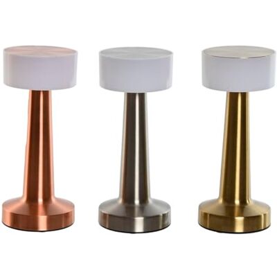 Home ESPRIT Bord i silver i koppar 9 x 9 x 21 cm (3 stycken) Home ESPRIT Bord i silver i koppar 9 x 9 x 21 cm (3 stycken)