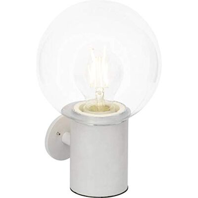 Brilliant lampa Punktbordslampa vit 1x A60, E27, 60W, lämplig för normala lampor (ingår ej) Skala A ++ till E Med sladdbrytare Brilliant lampa Punktbordslampa vit 1x A60, E27, 60W, lämplig för normala lampor (ingår ej) Skala A ++ till E Med sladdbrytare