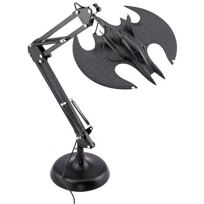 Paladone PP5055BM Batwing Posable Light BDPFlexibel Skrivbord Idealisk för Kontor och Hemmaterial, Svart Paladone PP5055BM Batwing Posable Light BDPFlexibel Skrivbord Idealisk för Kontor och Hemmaterial, Svart