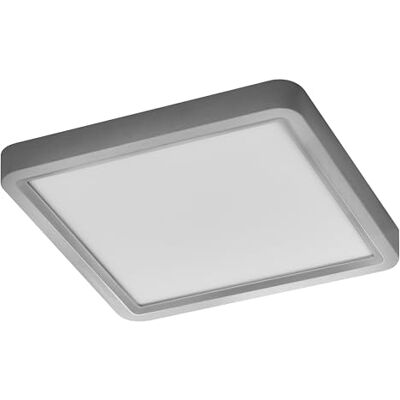 OSRAM ORBIS Quickfix 195x195mm LED Taklampa, 16W, 3000K varmvit, 1200lm, Click-DIM, Silver, Plast/Metall OSRAM ORBIS Quickfix 195x195mm LED Taklampa, 16W, 3000K varmvit, 1200lm, Click-DIM, Silver, Plast/Metall