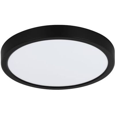 EGLO - Vägg- och taklampa LED IDUN 2 - 15W, Ø300mm, Svart och Vit EGLO - Vägg- och taklampa LED IDUN 2 - 15W, Ø300mm, Svart och Vit