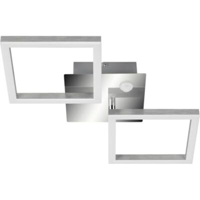 TELEFUNKEN – LED-taklampa, inkl. rörelsedetektor, taklampa med kontinuerlig ljusfunktion, varmvit ljusfärg, 12 watt, 1 200 lumen, krom/aluminiumfärg, 470 x 226 x 74 mm (L x B x H), 318508TF TELEFUNKEN – LED-taklampa, inkl. rörelsedetektor, taklampa med kontinuerlig ljusfunktion, varmvit ljusfärg, 12 watt, 1 200 lumen, krom/aluminiumfärg, 470 x 226 x 74 mm (L x B x H), 318508TF