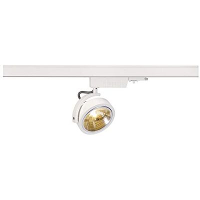 SLV 3-fas KALU, LED-spotlight, tak, spårsystem, interiörbelysning/G53 50 W vit, aluminium, 50 W SLV 3-fas KALU, LED-spotlight, tak, spårsystem, interiörbelysning/G53 50 W vit, aluminium, 50 W