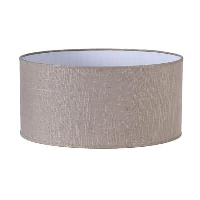Monkey Ladder Cylindrisk lampskärm grå linneskärm, storlek 45 x 45 x 22 cm, elegant och modern design, perfekt för E27-lampor Monkey Ladder Cylindrisk lampskärm grå linneskärm, storlek 45 x 45 x 22 cm, elegant och modern design, perfekt för E27-lampor