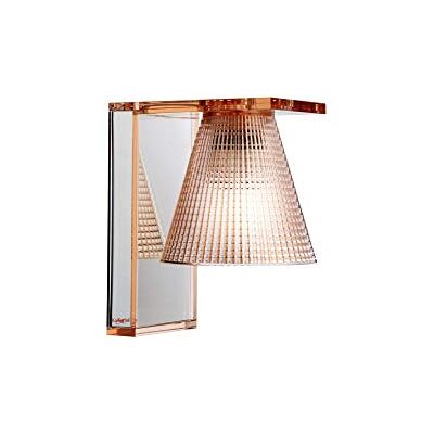 Kartell Ljusluft, präglad vägglampa, bärnsten Kartell Ljusluft, präglad vägglampa, bärnsten