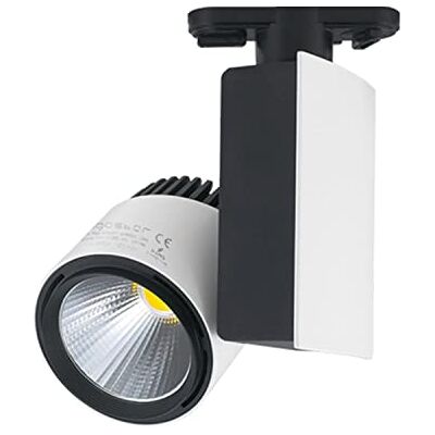 VoltShine 23 W, 4 000 K, 3-tråds LED-spotlight, idealisk för kommersiell och bostadsmiljöbelysning, effektiv och mångsidig. VoltShine 23 W, 4 000 K, 3-tråds LED-spotlight, idealisk för kommersiell och bostadsmiljöbelysning, effektiv och mångsidig.