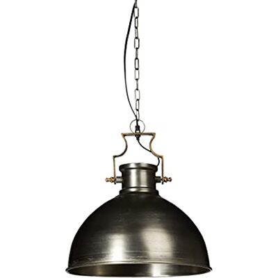 Relaxdays industriell matt stor hängande, 145 x 40,5 x 40,5 cm klockformad lampskärm metall pendellampa taklampa E27 upp till 40 W, grå, 40 W Relaxdays industriell matt stor hängande, 145 x 40,5 x 40,5 cm klockformad lampskärm metall pendellampa taklampa E27 upp till 40 W, grå, 40 W