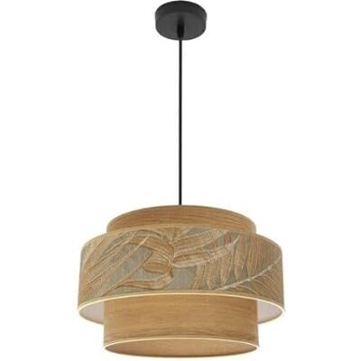 Zarivy 1xE27 svart och kamel ljushänge, modern design, perfekt för rumsbelysning och dekoration i hem eller kontor. Zarivy 1xE27 svart och kamel ljushänge, modern design, perfekt för rumsbelysning och dekoration i hem eller kontor.
