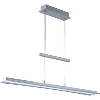 RL LIVE YOUR LIGHT Reality Leuchten Smash R32421107 LED pendellampa, nickel matt, glas vit, 18 watt RL LIVE YOUR LIGHT Reality Leuchten Smash R32421107 LED pendellampa, nickel matt, glas vit, 18 watt