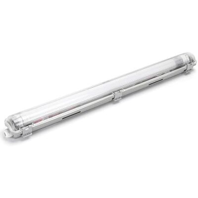 Blendend 3-fas LED-ficklampa med ett rör med en längd på 0,6 meter och en effekt på 9 W. Idealisk för att ge effektiv och hållbar belysning i flera miljöer. Blendend 3-fas LED-ficklampa med ett rör med en längd på 0,6 meter och en effekt på 9 W. Idealisk för att ge effektiv och hållbar belysning i flera miljöer.