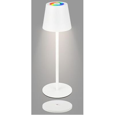 BRILONER – RGBW LED-bord trådlös IP44 med laddningsstation, steglöst dimbar, batteri och ljuskälla utbytbar, sänglampa, dekoration, LED-lampa, batteri bord, restaurang, 36 x 12 cm, BRILONER – RGBW LED-bord trådlös IP44 med laddningsstation, steglöst dimbar, batteri och ljuskälla utbytbar, sänglampa, dekoration, LED-lampa, batteri bord, restaurang, 36 x 12 cm,