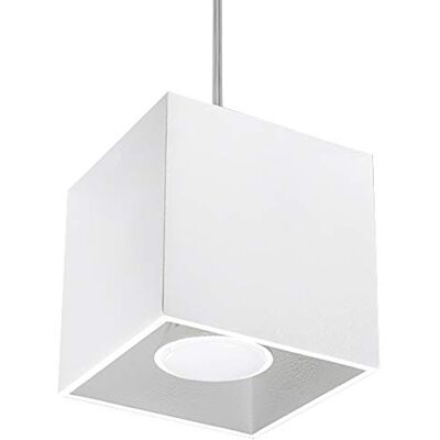 MiaLux Sollux Lighting taklampa inomhus rektangulär 2 x GU10 till max. 40 W 230 V IP20 vardagsrum sovrum trapphus hall energiklass A++ Keira taklampa, rostfritt stål, vit MiaLux Sollux Lighting taklampa inomhus rektangulär 2 x GU10 till max. 40 W 230 V IP20 vardagsrum sovrum trapphus hall energiklass A++ Keira taklampa, rostfritt stål, vit