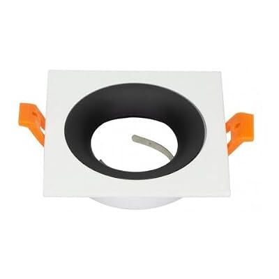 Zarivy Infälld fyrkantig vit/svart 1 x GU10, mått 9,2 x 9,2 cm, skärning 8 cm, perfekt för inomhusbelysning och moderna miljöer. Zarivy Infälld fyrkantig vit/svart 1 x GU10, mått 9,2 x 9,2 cm, skärning 8 cm, perfekt för inomhusbelysning och moderna miljöer.