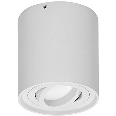 Orno Carolin taklampa rund GU10 IP20 35 W max (glödlampa köp separat) (vit) Orno Carolin taklampa rund GU10 IP20 35 W max (glödlampa köp separat) (vit)