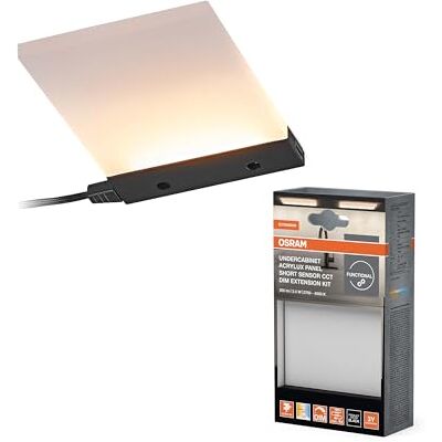 OSRAM Underskåp Acrylux PANEL Kort Förlängning Basenhet ljus, 2.5W, 165lm, CCT 2700K/4000K, Aluminium/PMMA OSRAM Underskåp Acrylux PANEL Kort Förlängning Basenhet ljus, 2.5W, 165lm, CCT 2700K/4000K, Aluminium/PMMA
