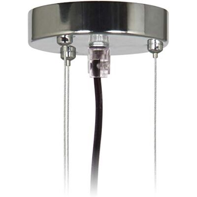 Smartwares Hängande enhet i krom – för Ceiling Dream Range – 12,6 x 19,2 x 8,6 cm – silver – 10,005,71 Smartwares Hängande enhet i krom – för Ceiling Dream Range – 12,6 x 19,2 x 8,6 cm – silver – 10,005,71